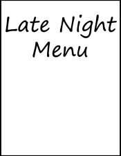 LN menu